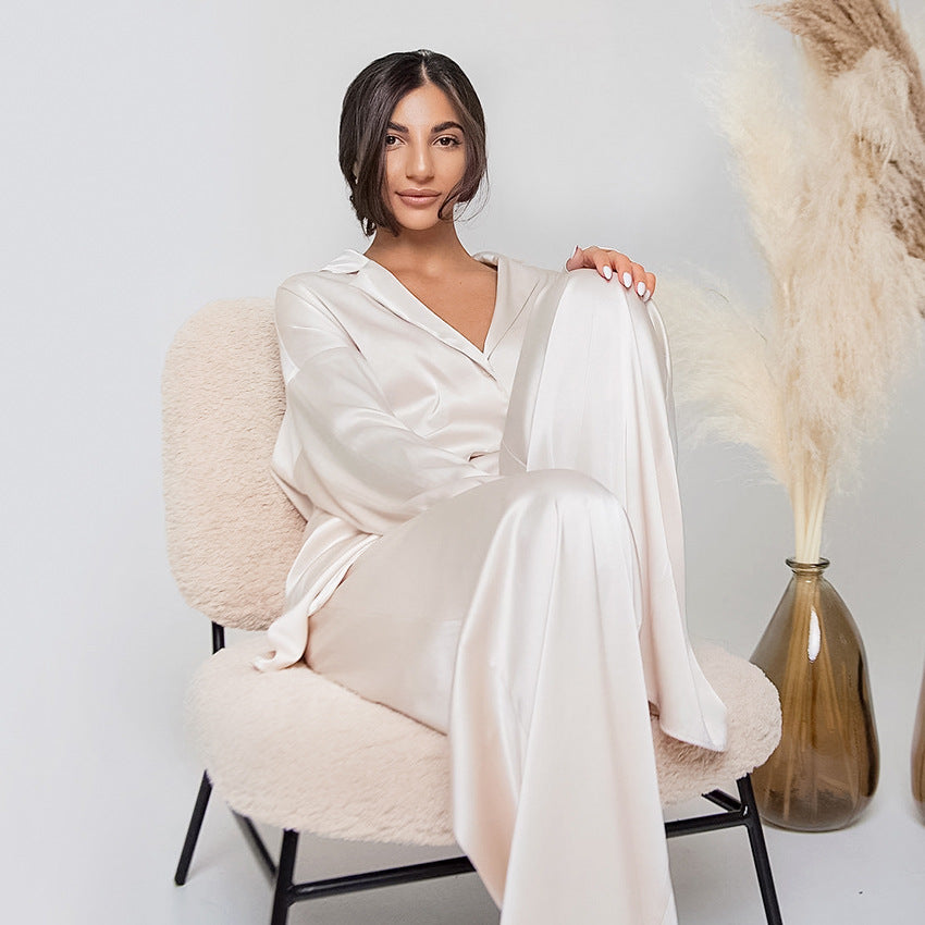Women's Elegant Loose Fit Two-Piece Suit Set