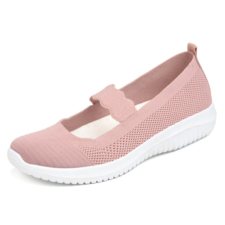 Women's Comfortable and Breathable Ballerinas with Elastic Insert EB