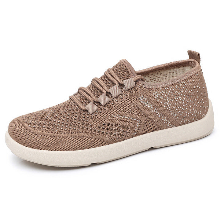 Women's Breathable Sneakers with Elastic Laces EB