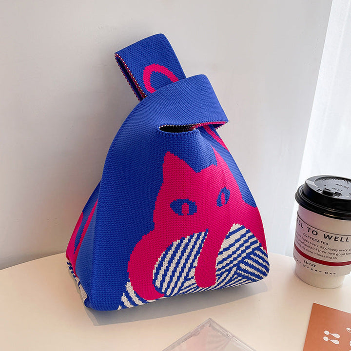Creative Cat Pattern Handbag