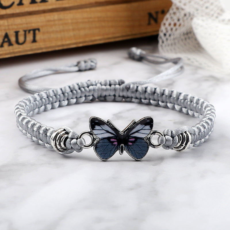 Handmade Woven Butterfly Bracelet