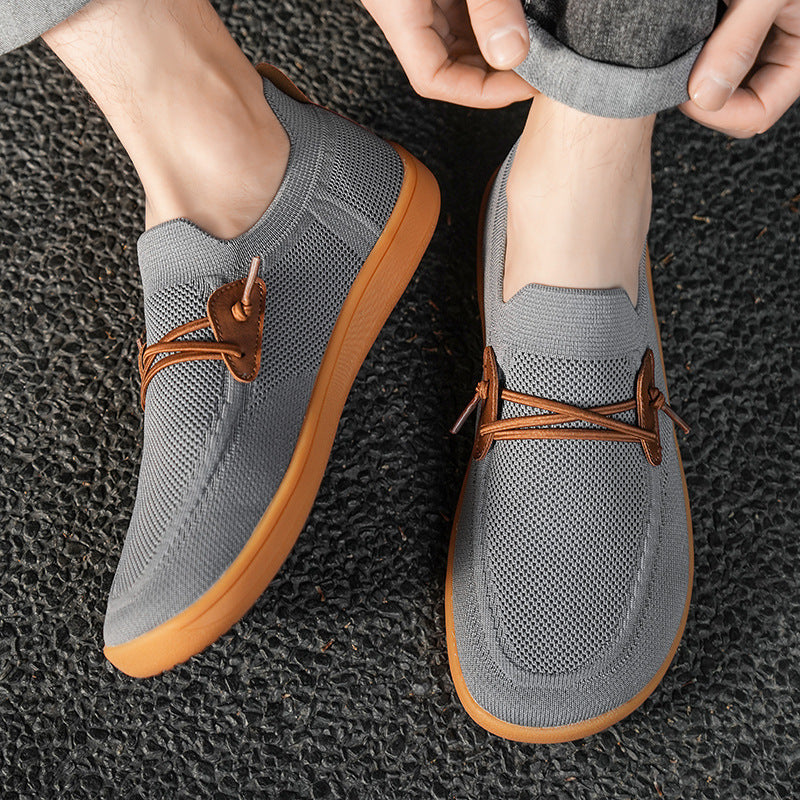 Women's Breathable Slip-On Sneakers with Elastic Strap System EB