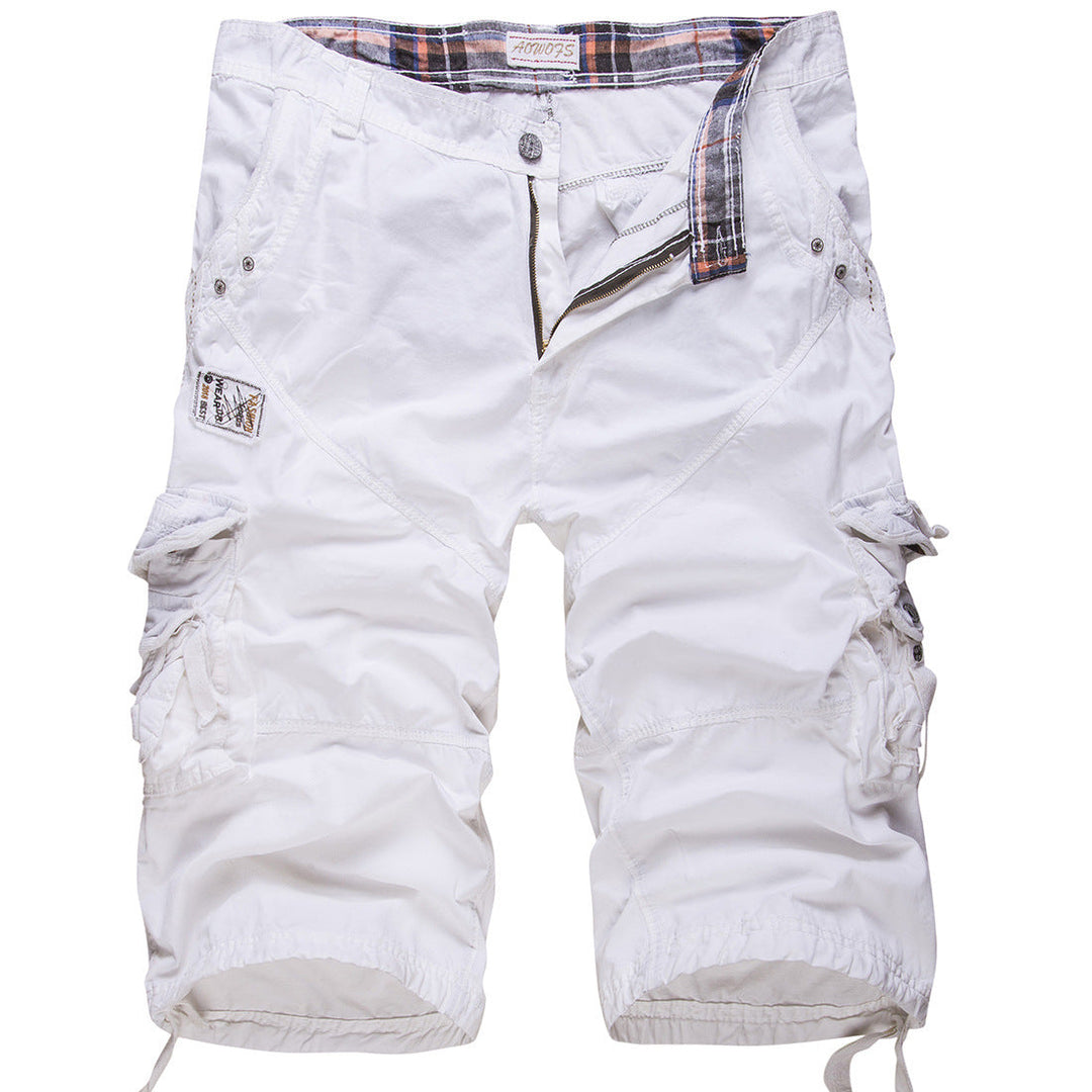 Men's Durable Multi-Pocket Cargo Shorts for Everyday Comfort