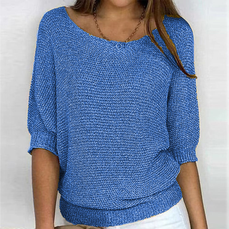 Casual Pull Over in Solid Colour