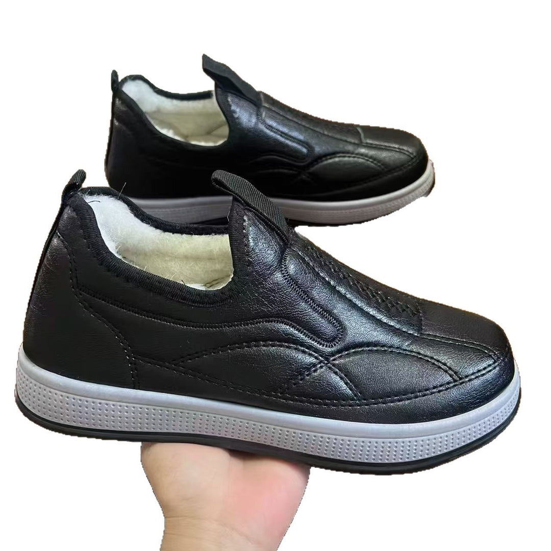 Ladies Comfortable Lambskin Lined Slipper Shoes EB