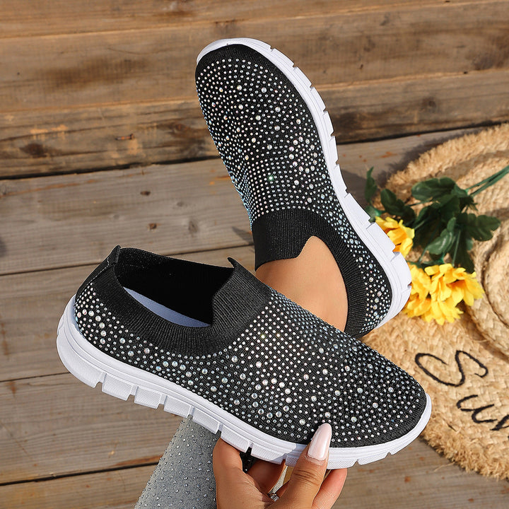 Women's Comfortable Slip-On Sneakers with Breathable Upper EB