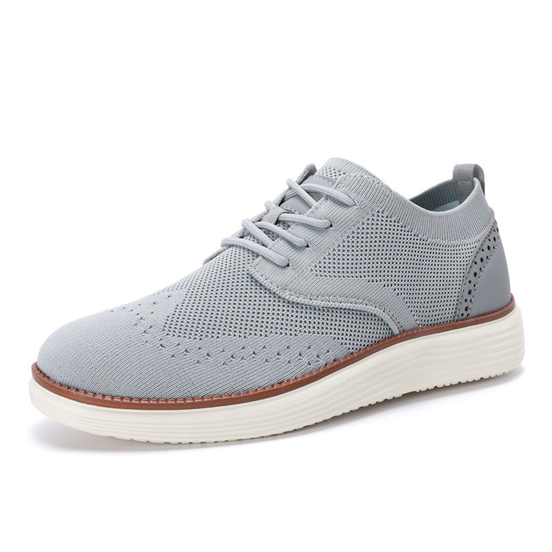 Women's Breathable Sneakers with Flexible Sole and Elegant Weave Structure EB