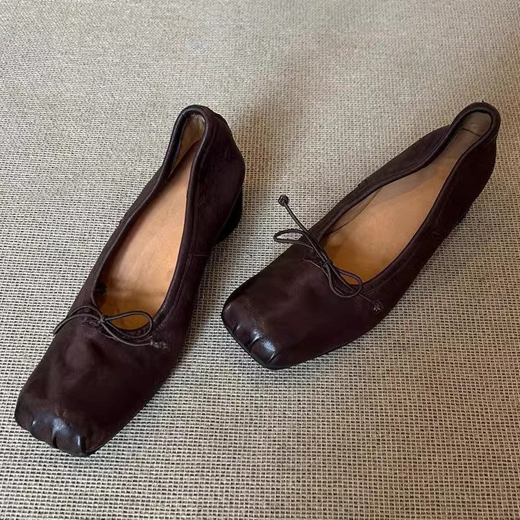 Women's Comfortable Ballerinas with Unique Toe Design EB