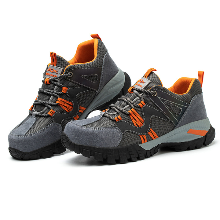 Anti-Smashing, Slip-Resistant, and Reflective Safety Shoes EB
