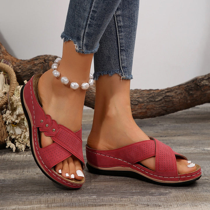 CHIC WIG SANDAL FOR WOMEN