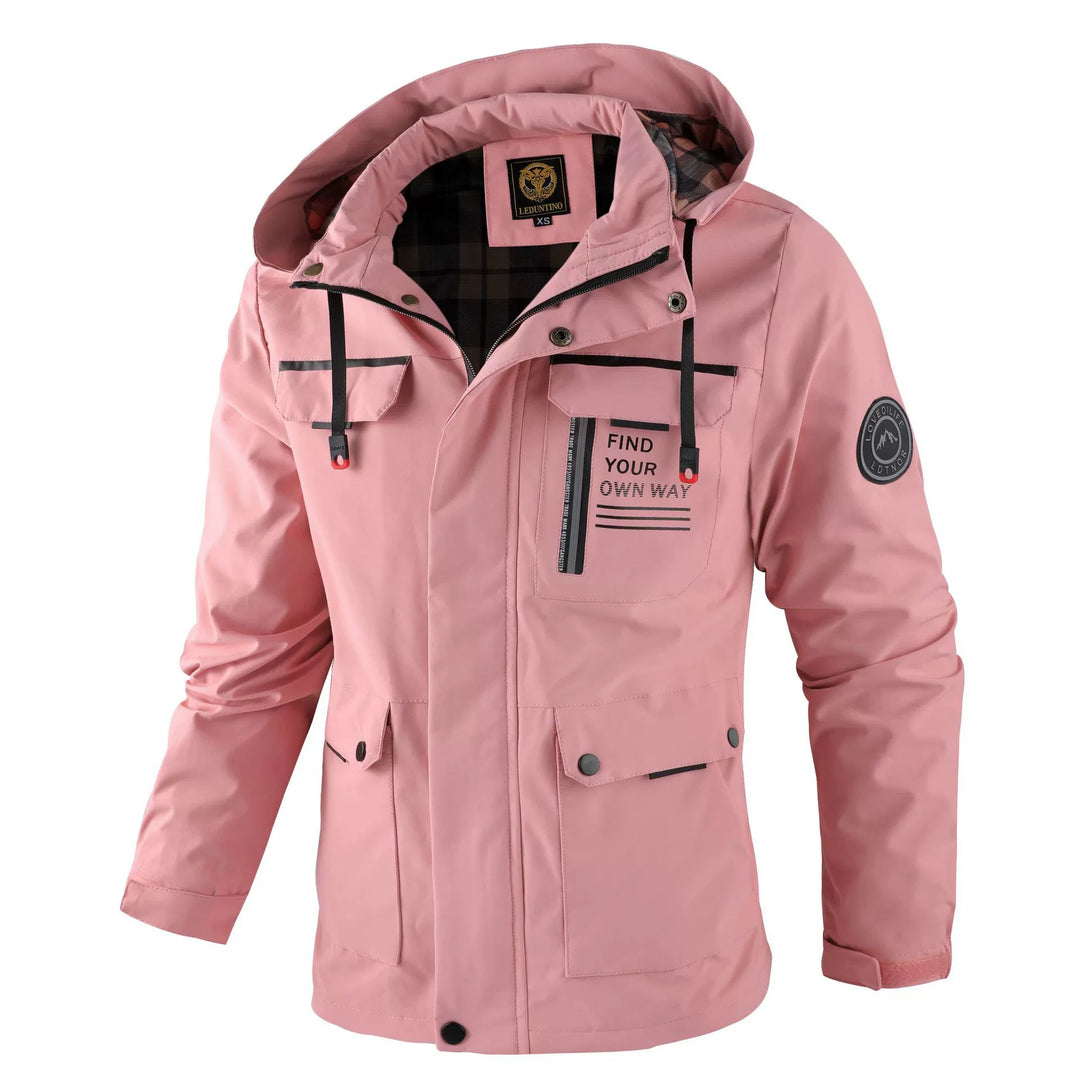 LAURENT MONACO | HOODED JACKET WITH ZIPPER FOR MEN