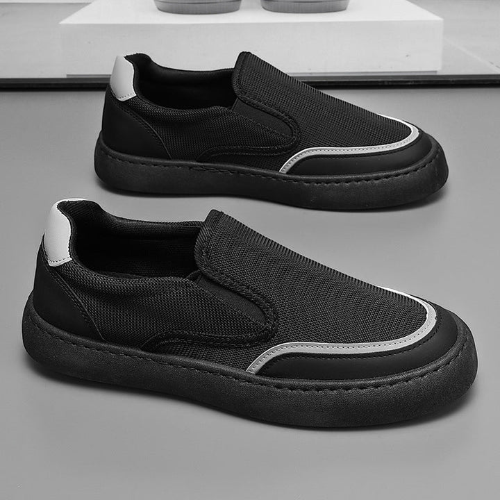 Women's Breathable Slip-On Sneakers with Non-Slip Sole and Flexible Design EB
