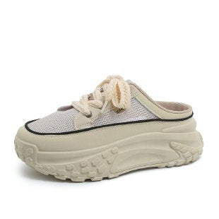 Women's Comfortable Slip-On Sneakers with Breathable Mesh Upper and Non-Slip Sole EB