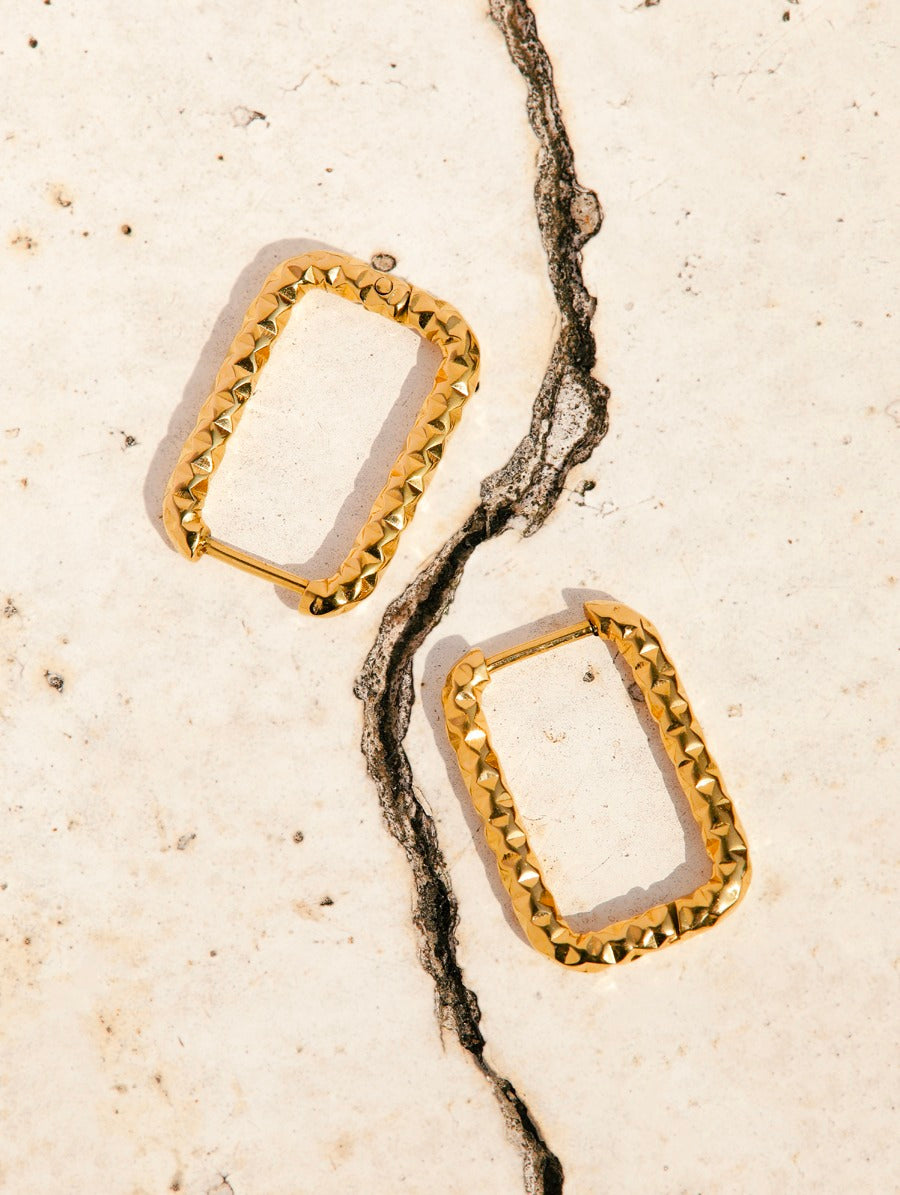 Geometric Earrings, view 8 - Elena Harper