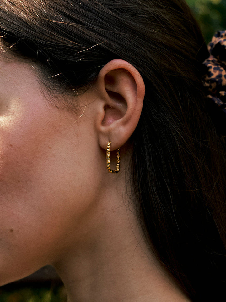 Geometric Earrings, view 5 - Elena Harper