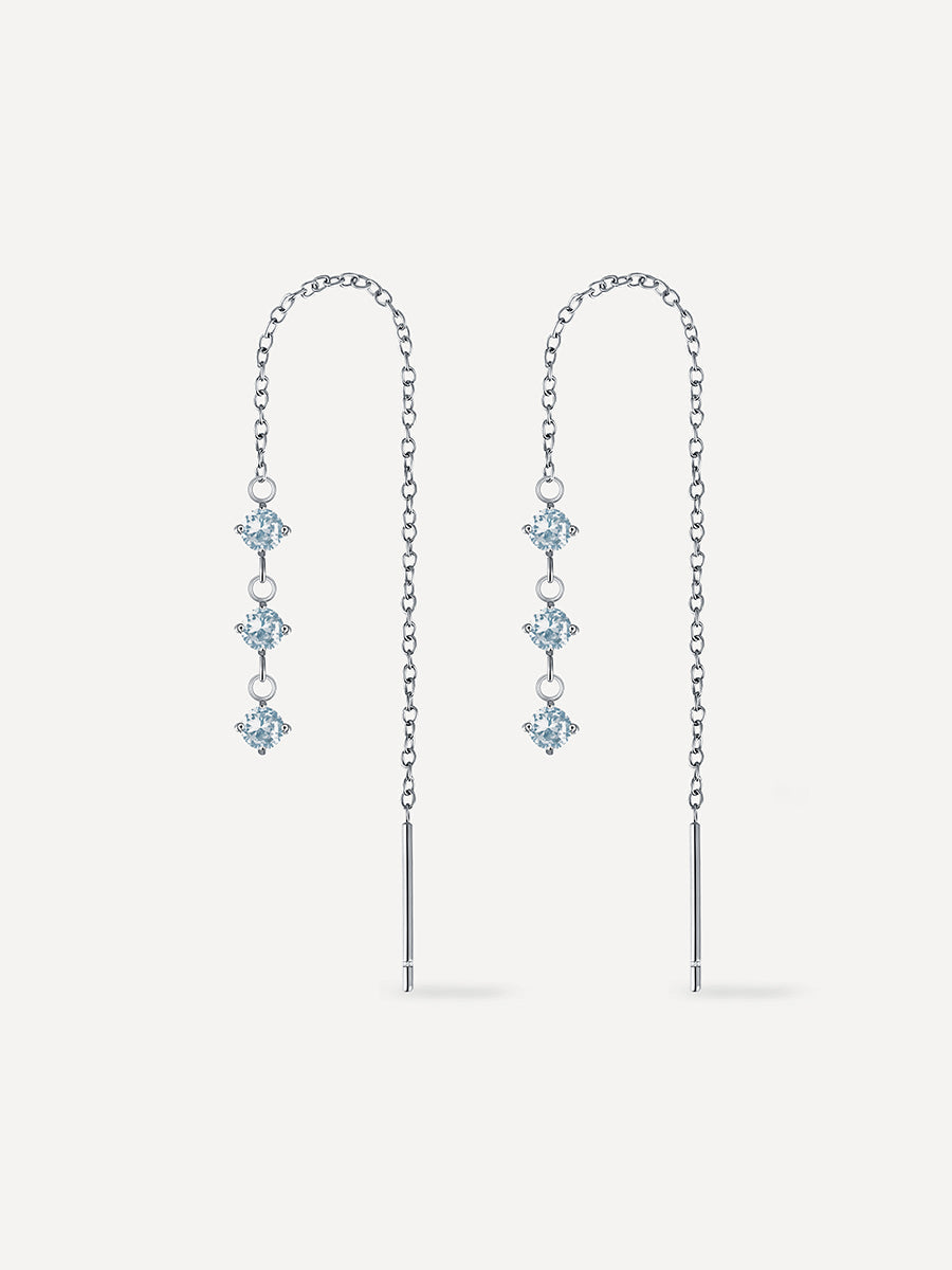 Kaleidos Raindrop Earrings, view 7 - Elena Harper
