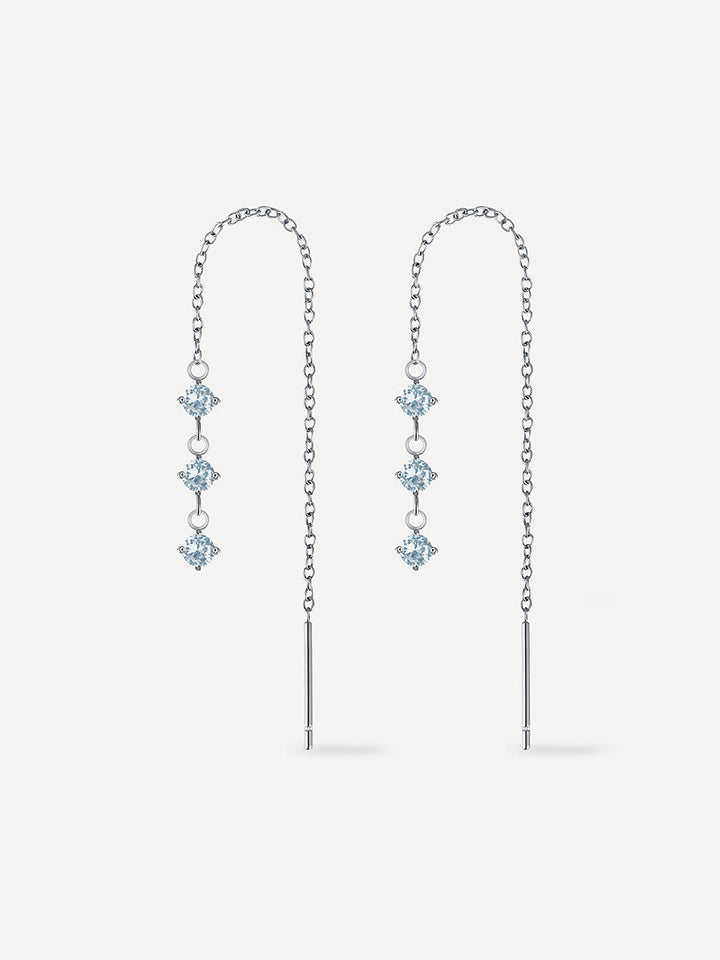 Kaleidos Raindrop Earrings, view 7 - Elena Harper