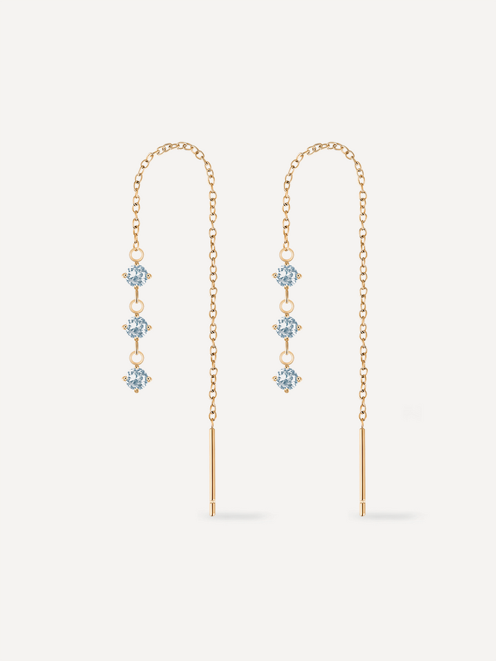 Kaleidos Raindrop Earrings, view 9 - Elena Harper
