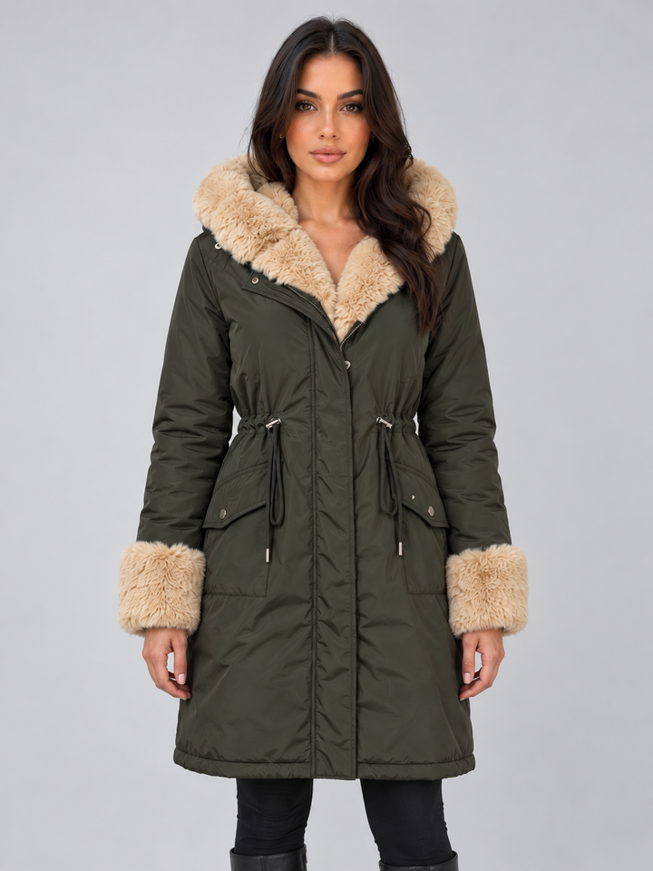 Women’s Faux Fur Lined Hooded Parka