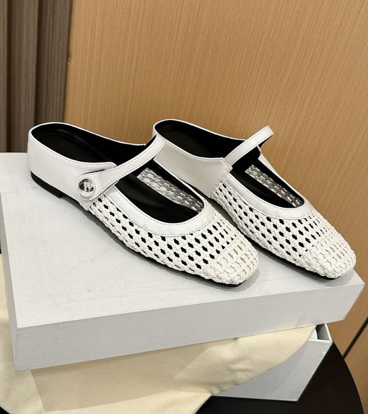 Mary-Jane | 100% Breathable Mules