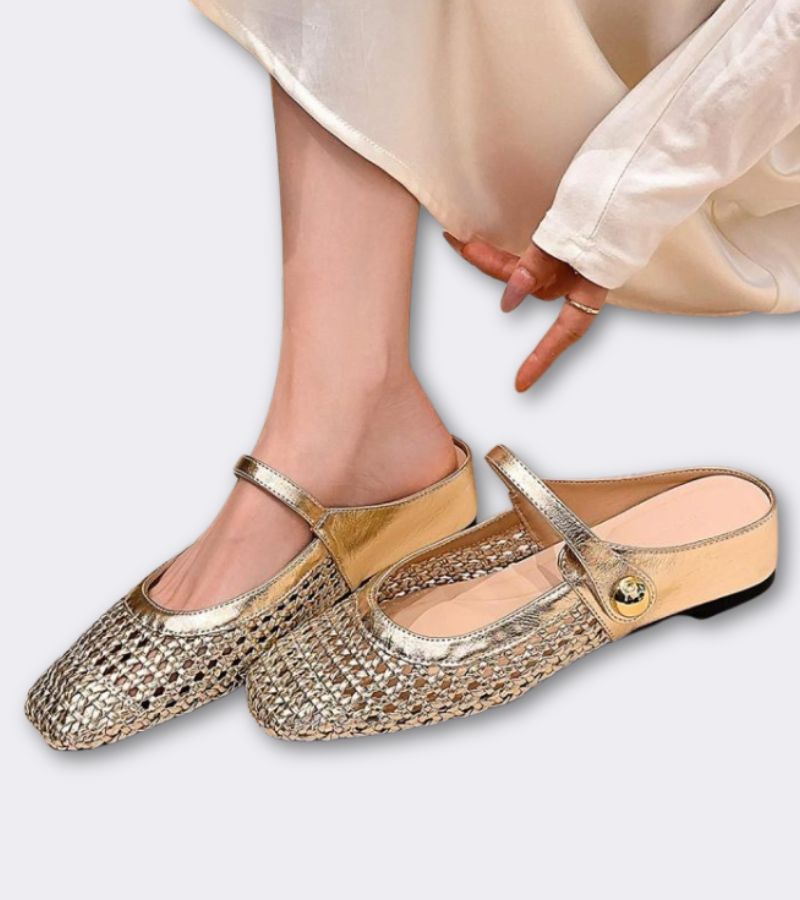 Mary-Jane | 100% Breathable Mules