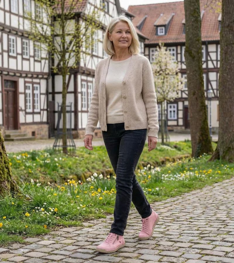 Mila | Orthopaedic Sneakers with Zip - Easy to Wear, Lightweight