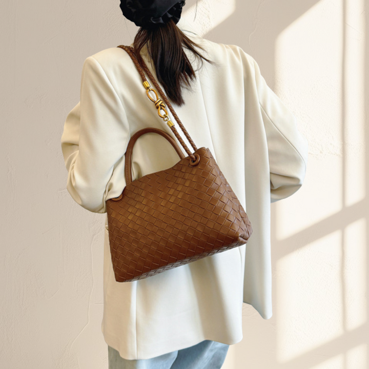 Hazel Real Milan Bags, view 6 - Elena Harper