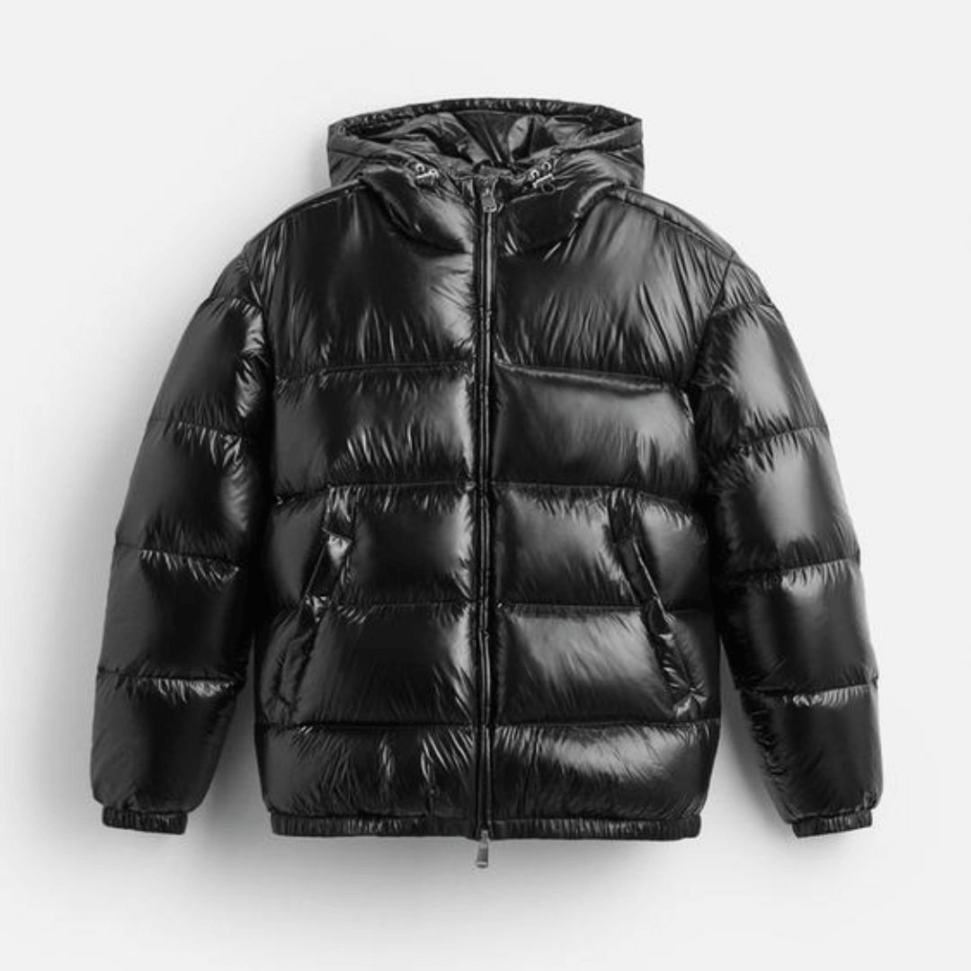 Stylish Men's Puffer Jacket - Elena Harper