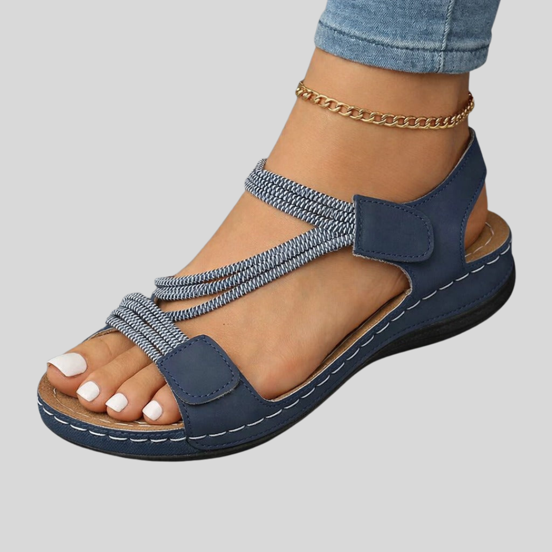 Bea orthopaedic sandals by Emma & Rose Cape Town featuring comfortable straps and supportive sole, shown in a neutral color.
