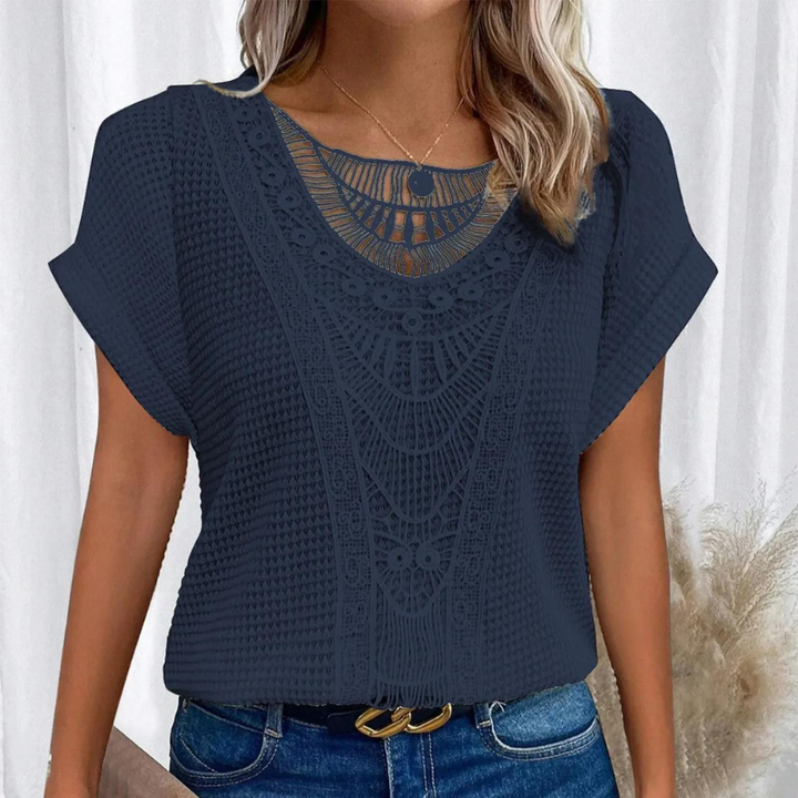 Vanja | Stylish Top with Lace Detail