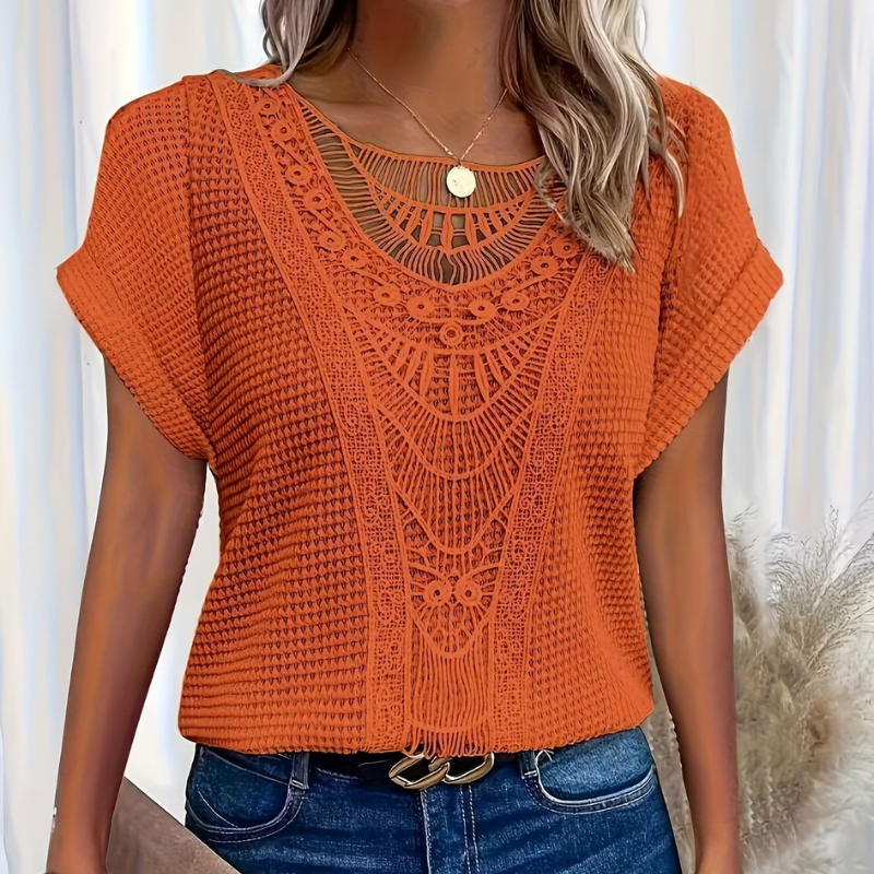 Vanja | Stylish Top with Lace Detail