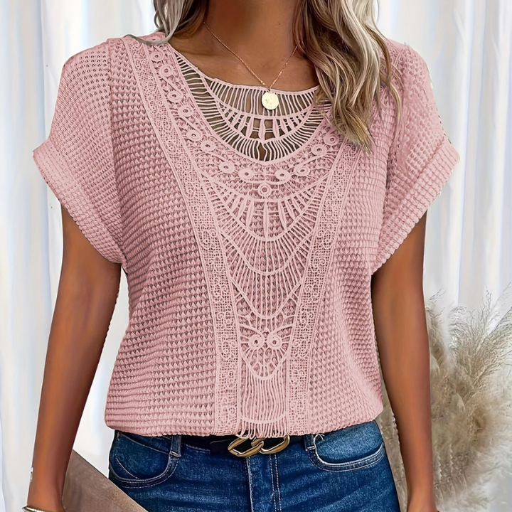 Vanja | Stylish Top with Lace Detail