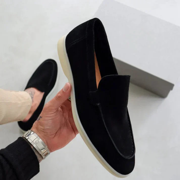Luigi | Elegant Suede Loafers