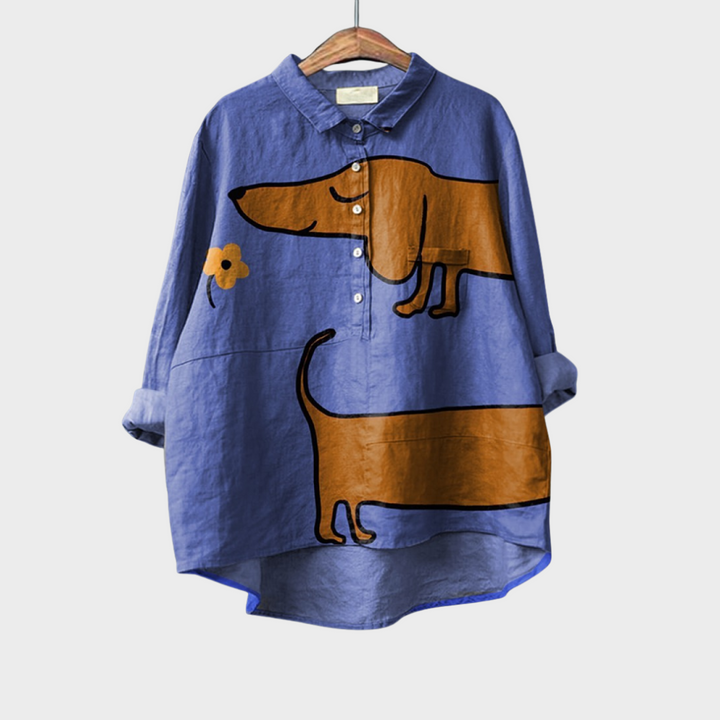 Amélie | Elegant Summer Linen Shirt