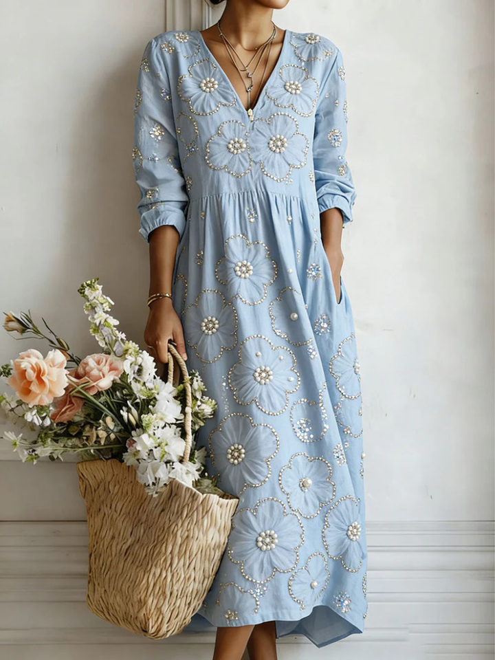 Beverly – Dress with Floral Pattern