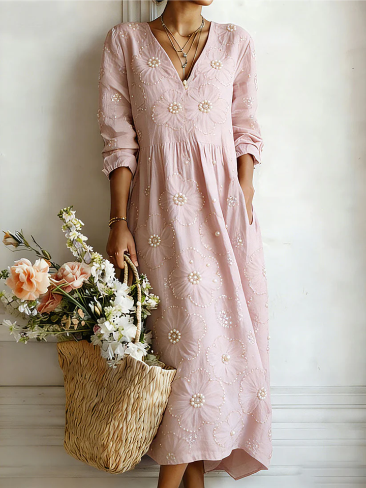 Beverly – Dress with Floral Pattern