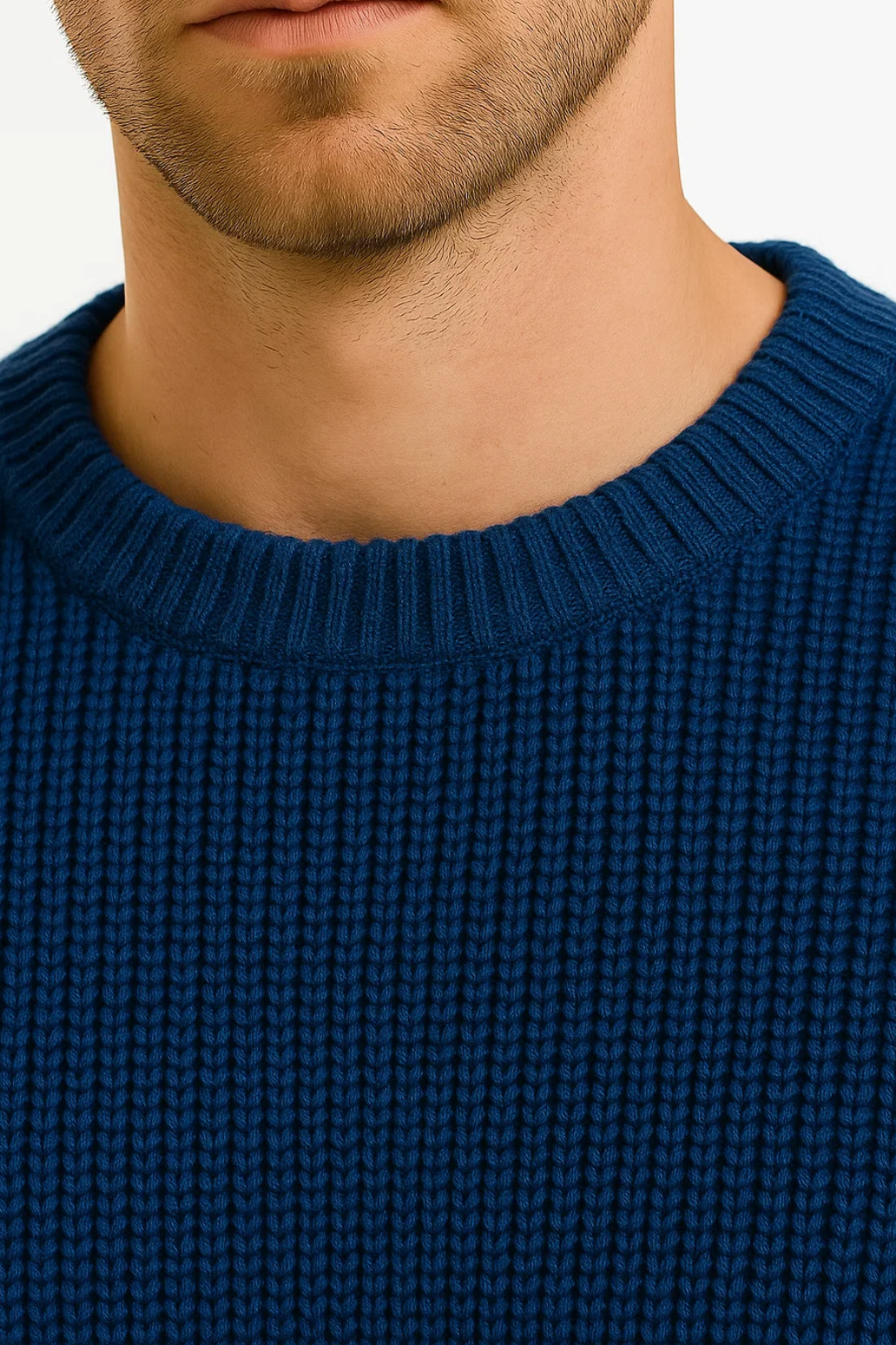 HARRINGTON OXFORD | OVERSIZED RIBBED SWEATER FOR MEN