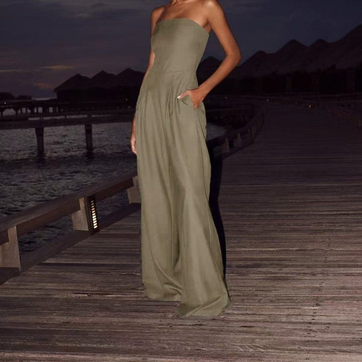 Sera Elegant Jumpsuit, view 2 - Elena Harper