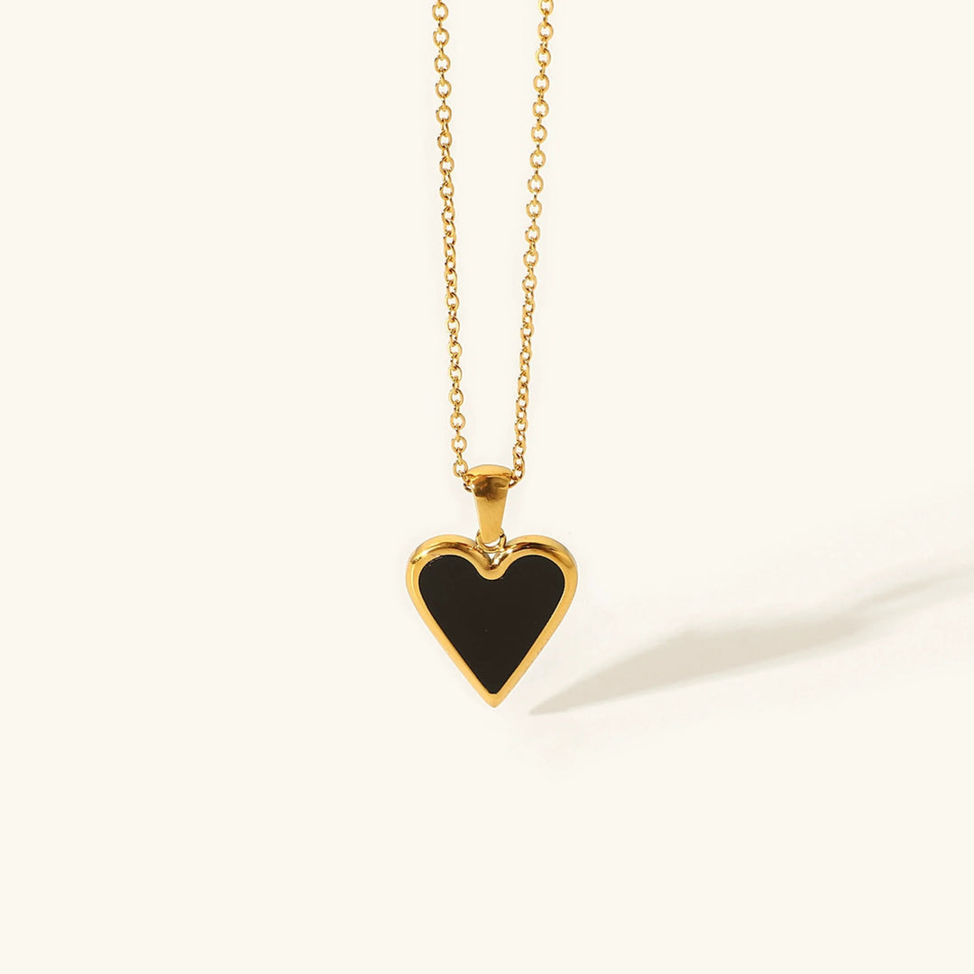 Blythe Stylish Heart Necklace, view 4 - Elena Harper