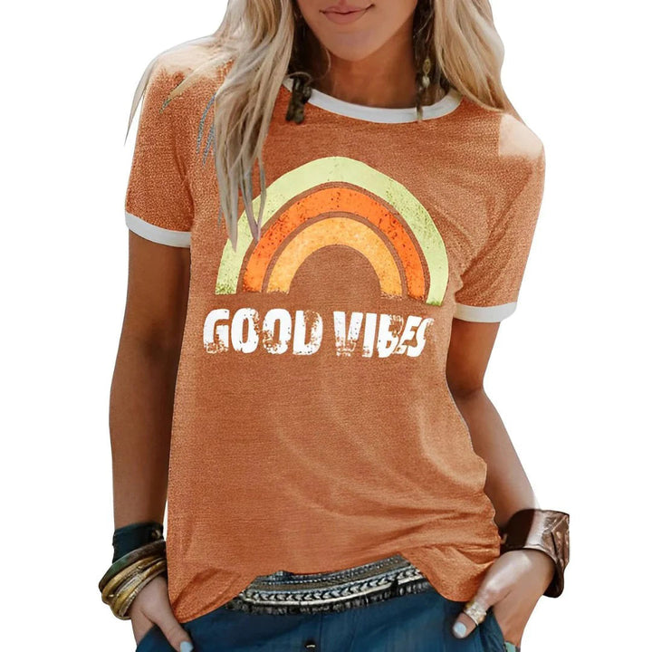 Alvhilde | Relaxed and Colourful Graphic T-Shirt
