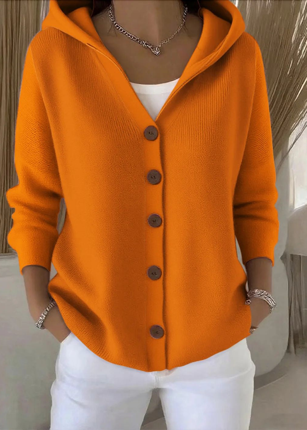 Women's Elegant Open Front Cardigan for Versatile Style