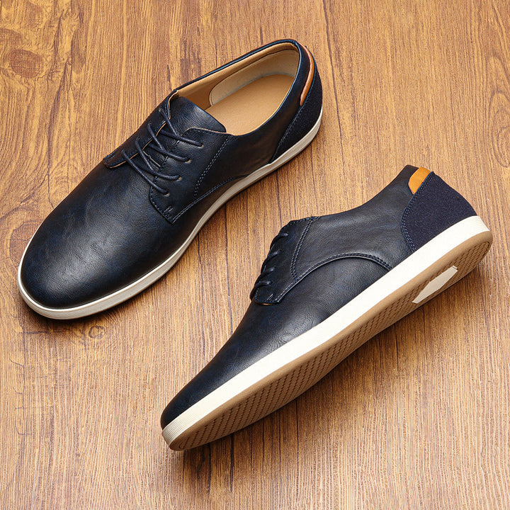 Leather Sneakers - Elena Harper