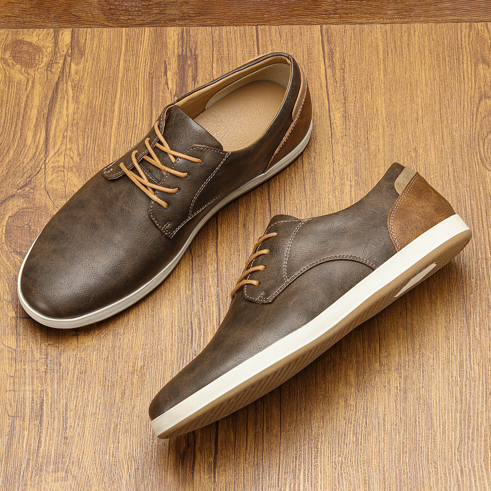 Leather Sneakers - Elena Harper
