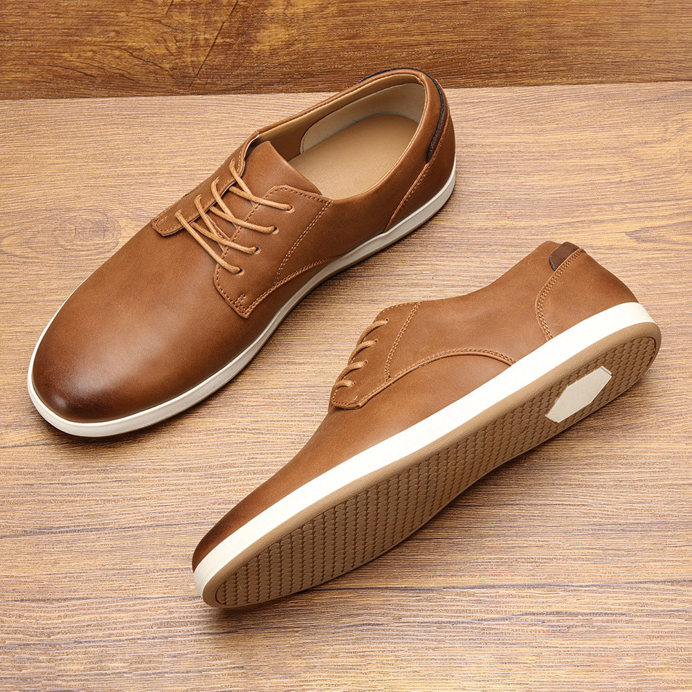 Leather Sneakers - Elena Harper
