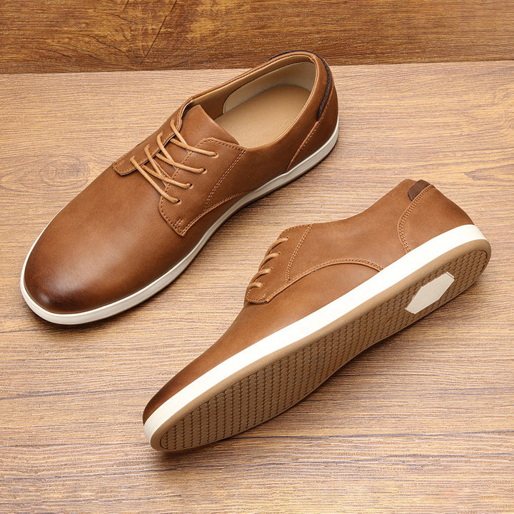 Leather Sneakers - Elena Harper