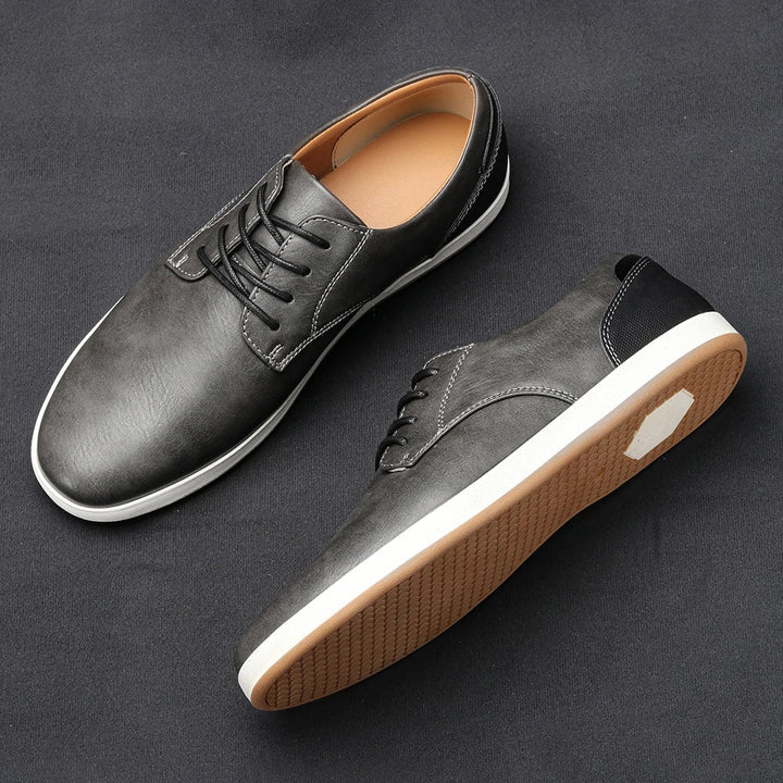Leather Sneakers - Elena Harper
