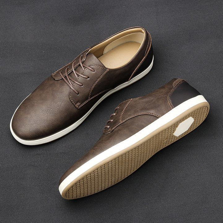 Leather Sneakers - Elena Harper