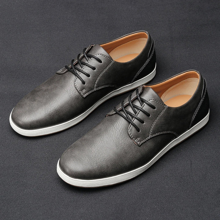 Leather Sneakers - Elena Harper