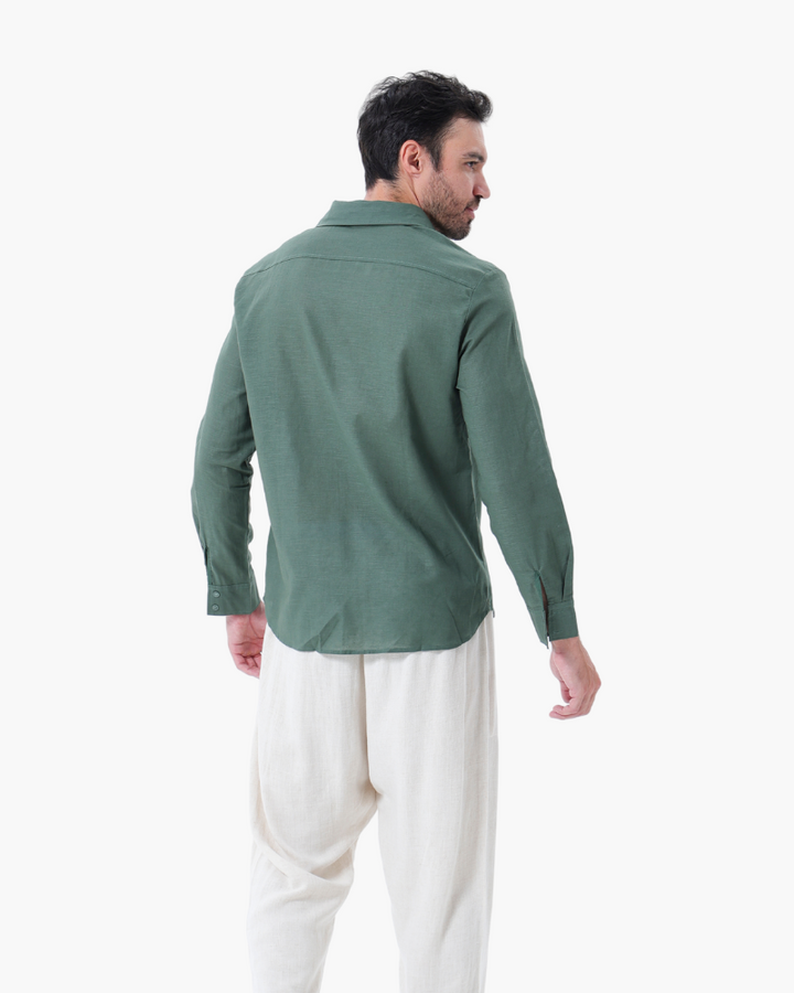 Old Money Linen Combo (Longsleeve), view 5 - Elena Harper