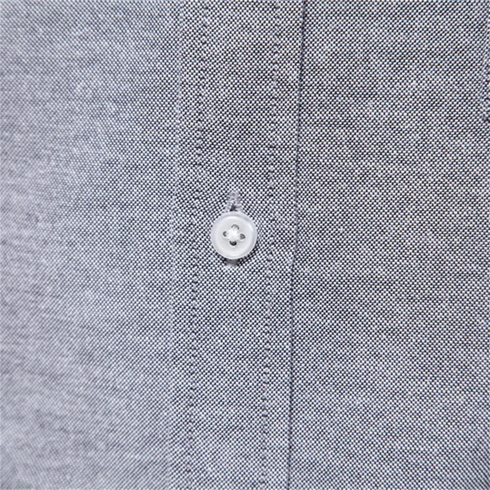 Men's Slim Fit Shirt – With Button-Down Collar and Chest Pocket, Suitable for Work and Daily Use